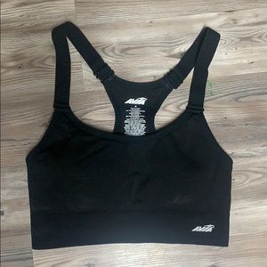 Black sports bra
